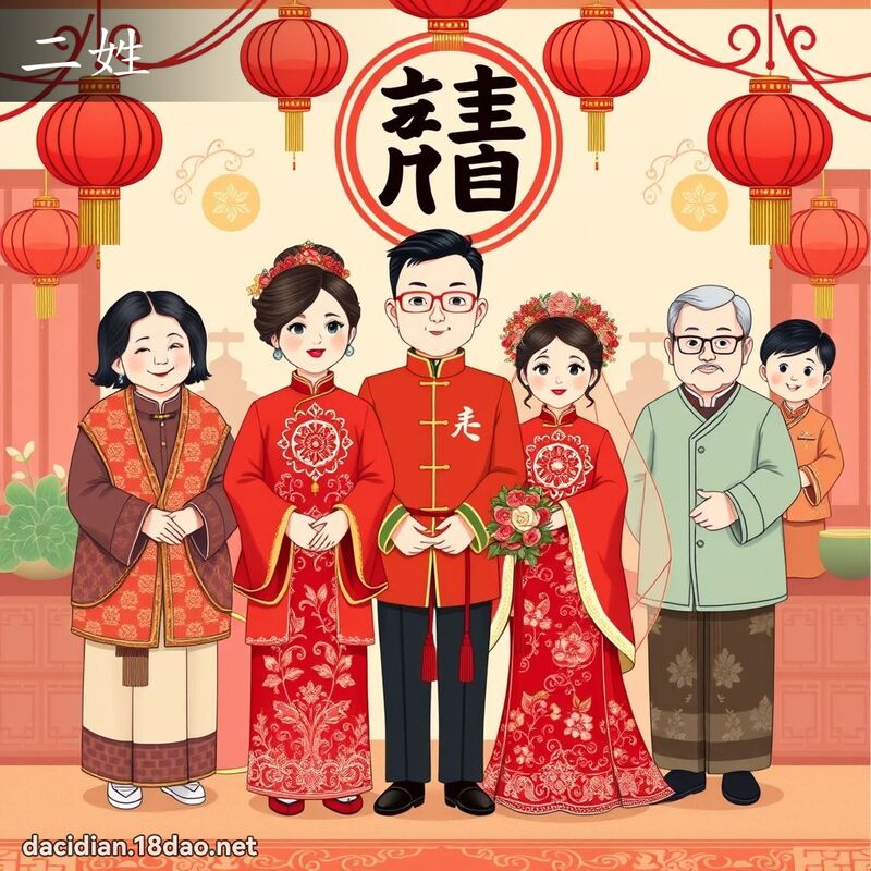 二姓 - 國語大辭典配圖