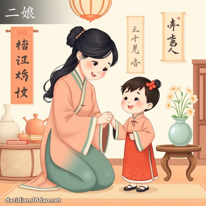 二娘 - 國語大辭典配圖