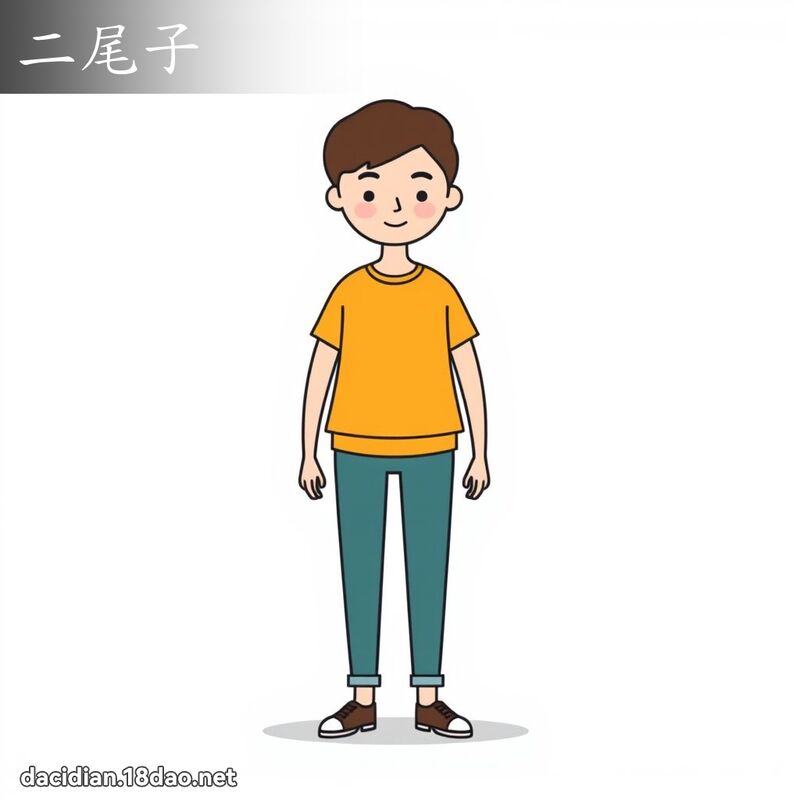 二尾子 - 国语大辞典配图