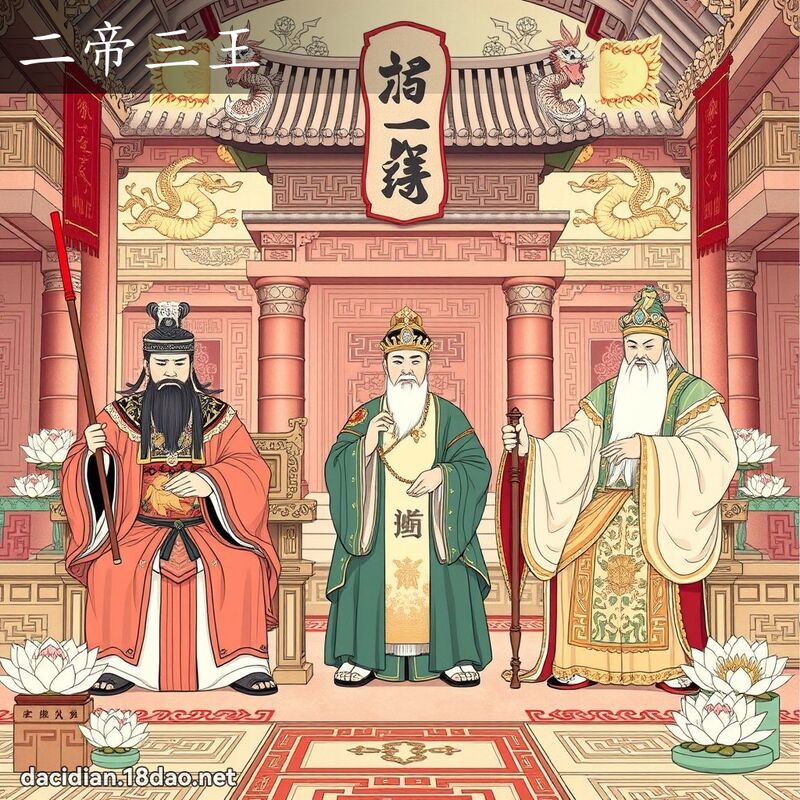 二帝三王 - 国语大辞典配图