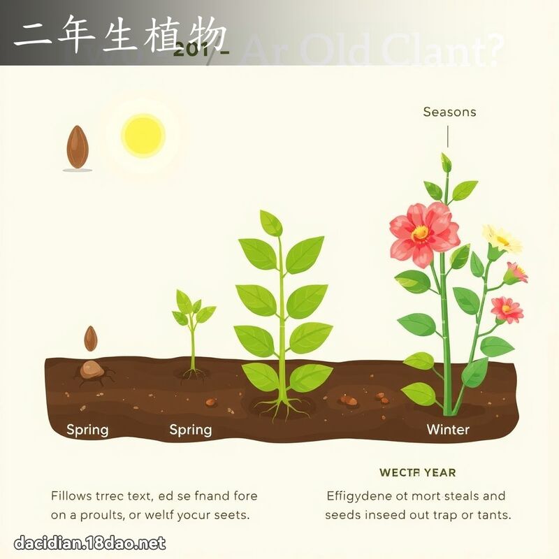 二年生植物 - 國語大辭典配圖