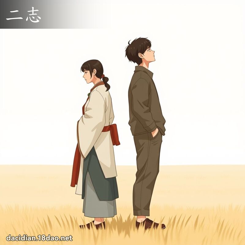 二志 - 国语大辞典配图