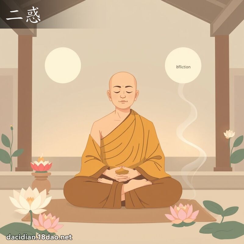 二惑 - 國語大辭典配圖
