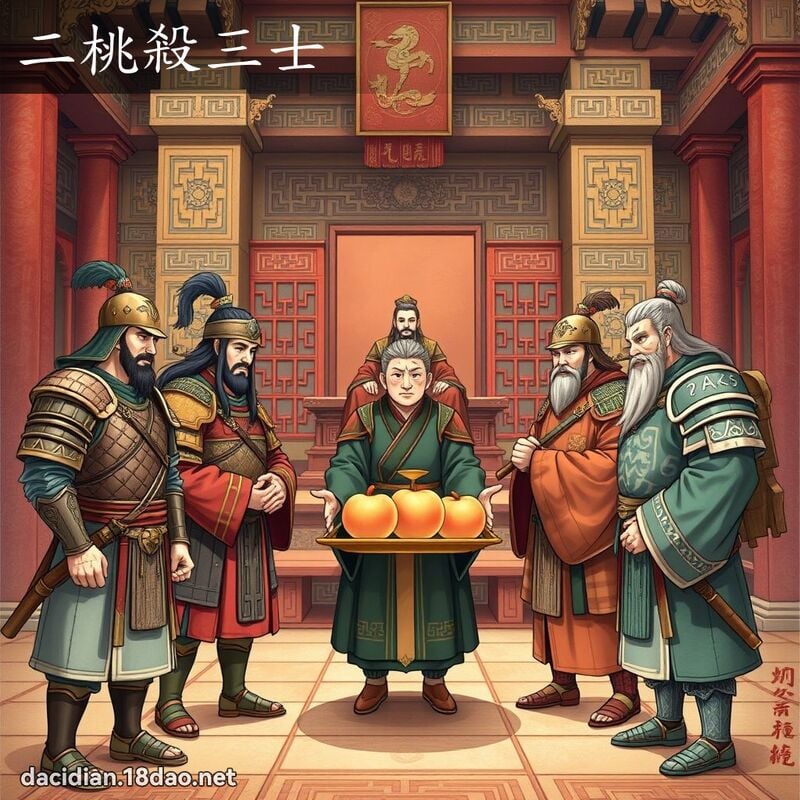 二桃殺三士 - 國語大辭典配圖
