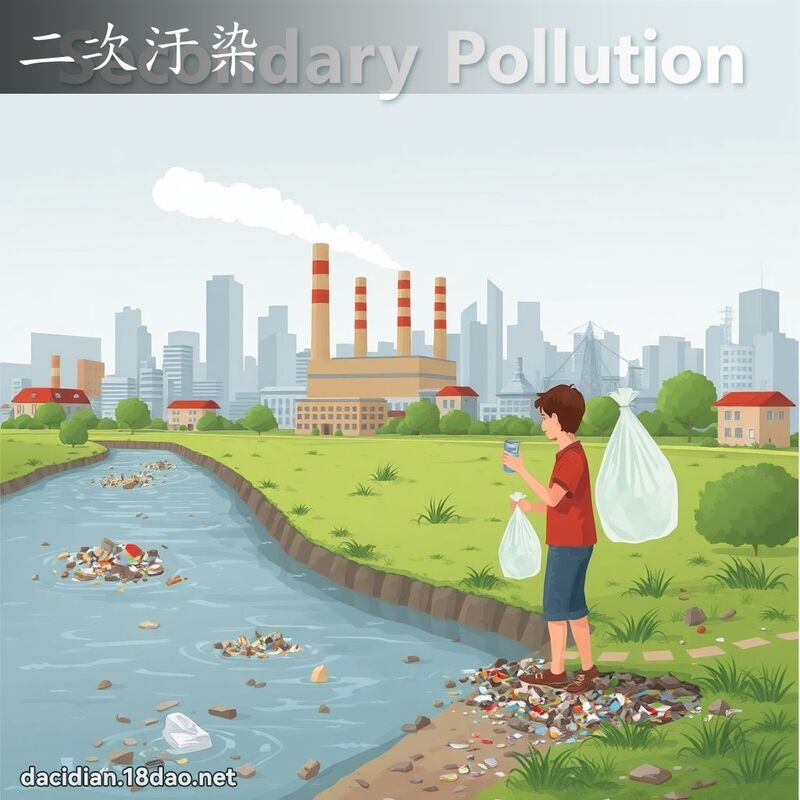 二次汙染 - 国语大辞典配图