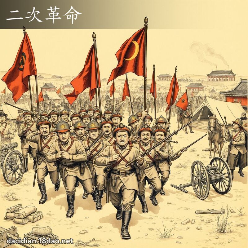 二次革命 - 國語大辭典配圖