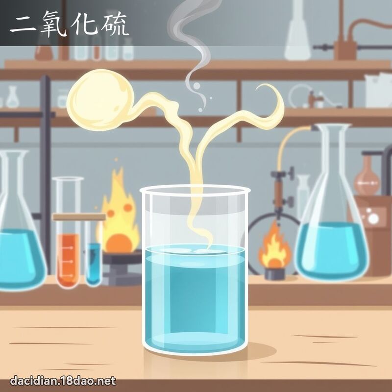 二氧化硫 - 国语大辞典配图