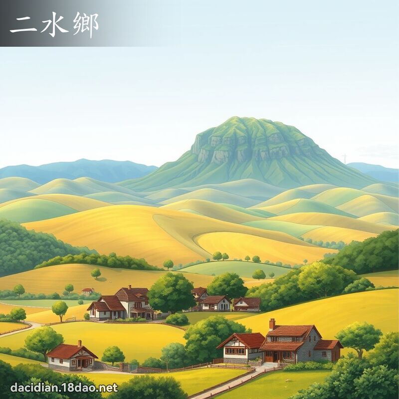 二水鄉 - 國語大辭典配圖