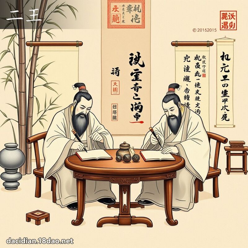 二王 - 国语大辞典配图