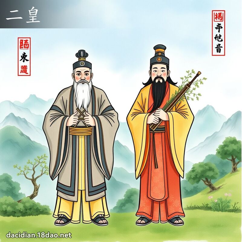 二皇 - 国语大辞典配图