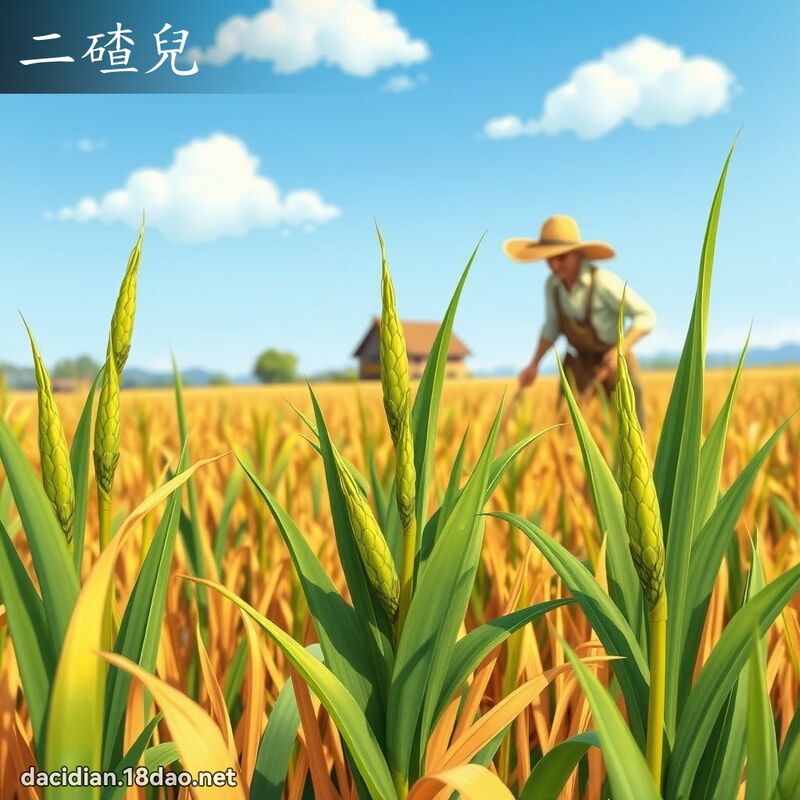 二碴兒 - 國語大辭典配圖