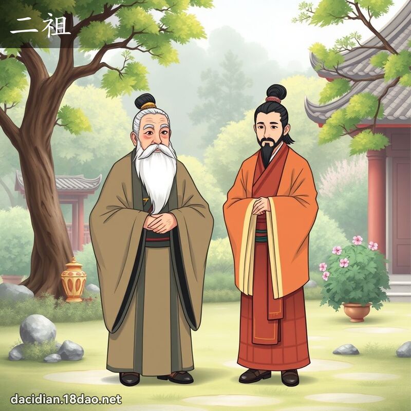 二祖 - 國語大辭典配圖