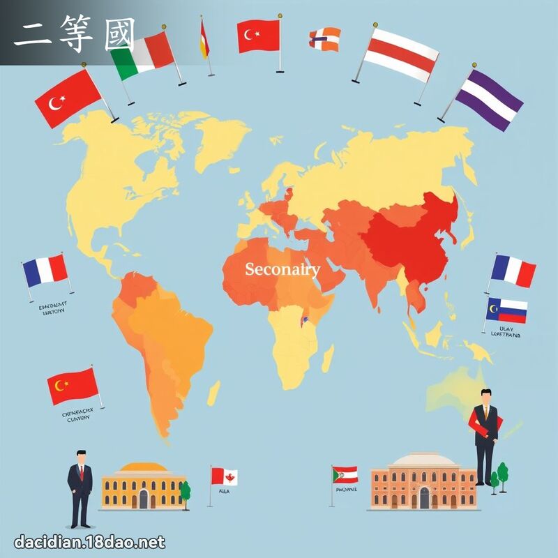 二等国 - 国语大辞典配图