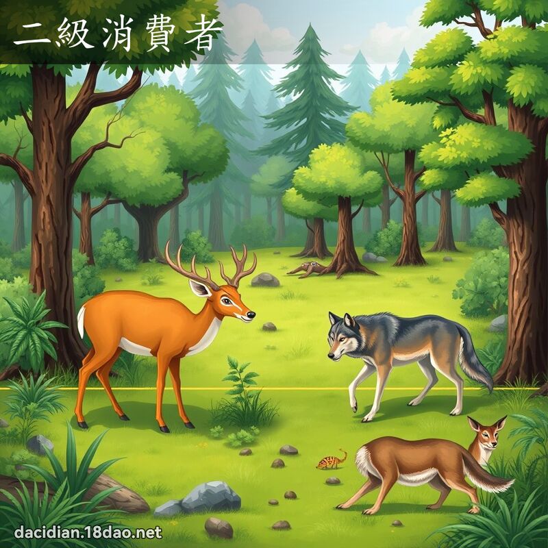 二级消费者 - 国语大辞典配图