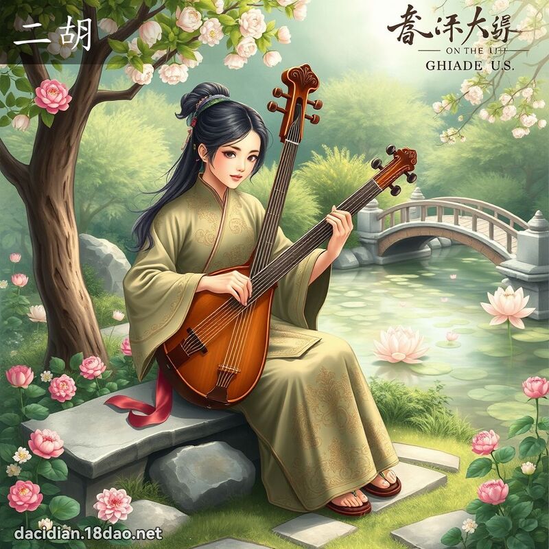 二胡 - 国语大辞典配图