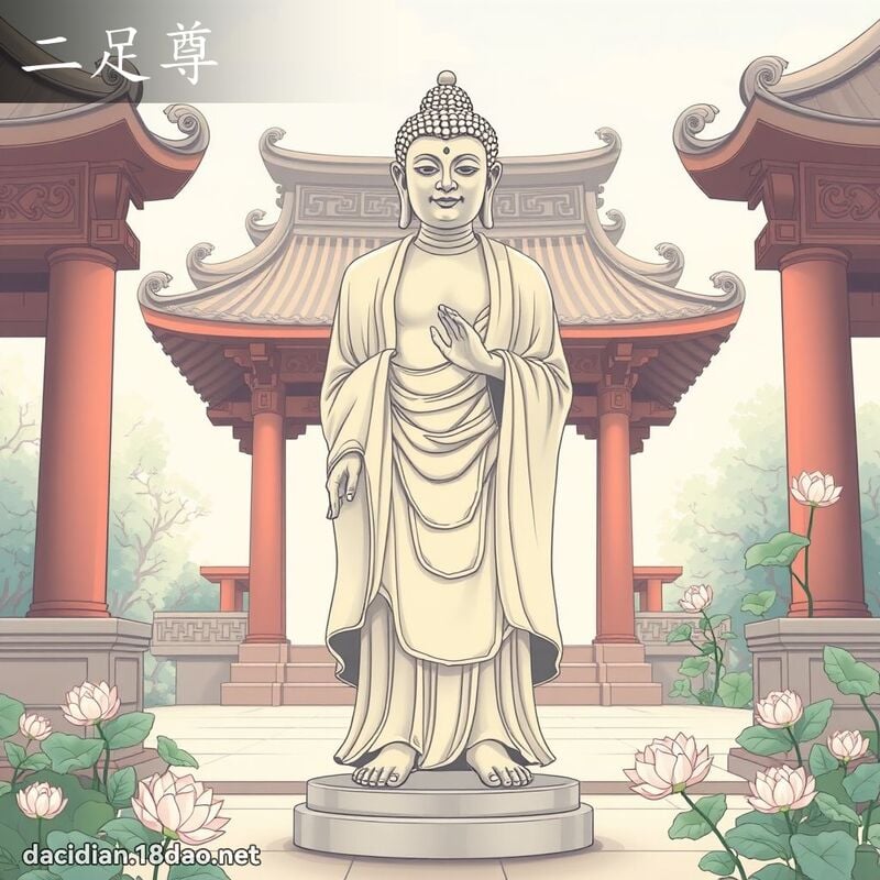 二足尊 - 国语大辞典配图