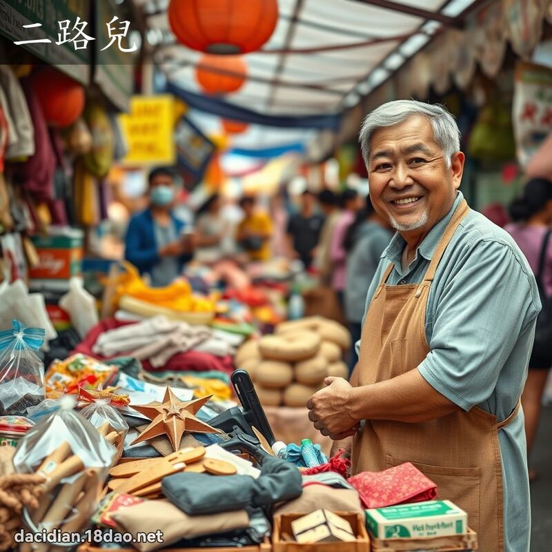 二路儿 - 国语大辞典配图