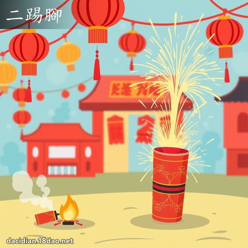 二踢脚 - 国语大辞典配图