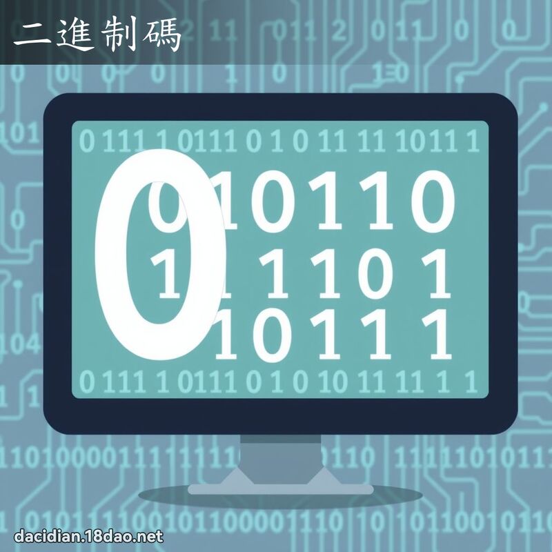 二进制码 - 国语大辞典配图