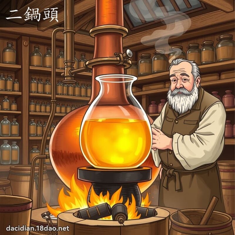 二鍋頭 - 國語大辭典配圖
