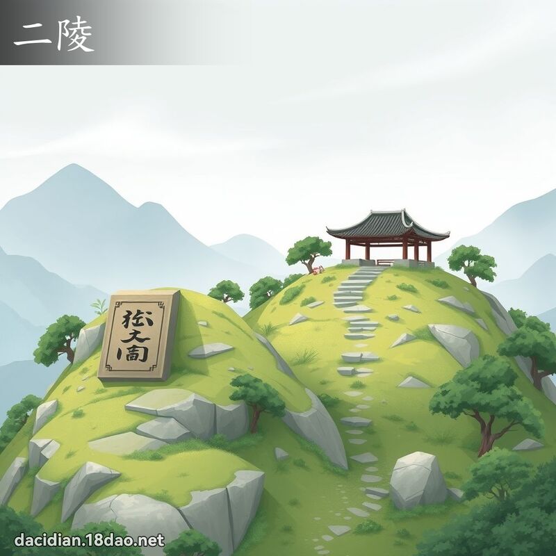 二陵 - 国语大辞典配图