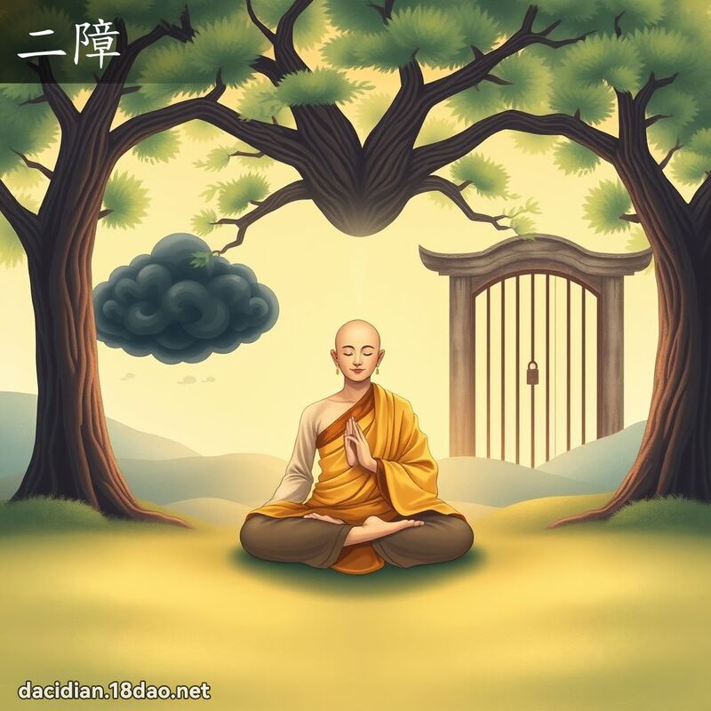 二障 - 國語大辭典配圖