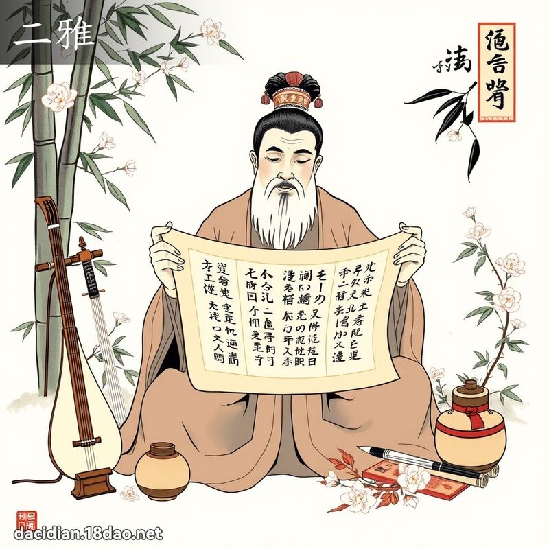 二雅 - 國語大辭典配圖