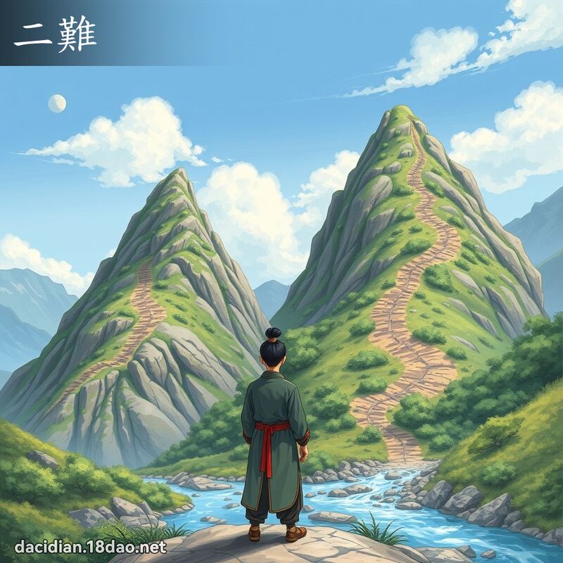 二難 - 國語大辭典配圖