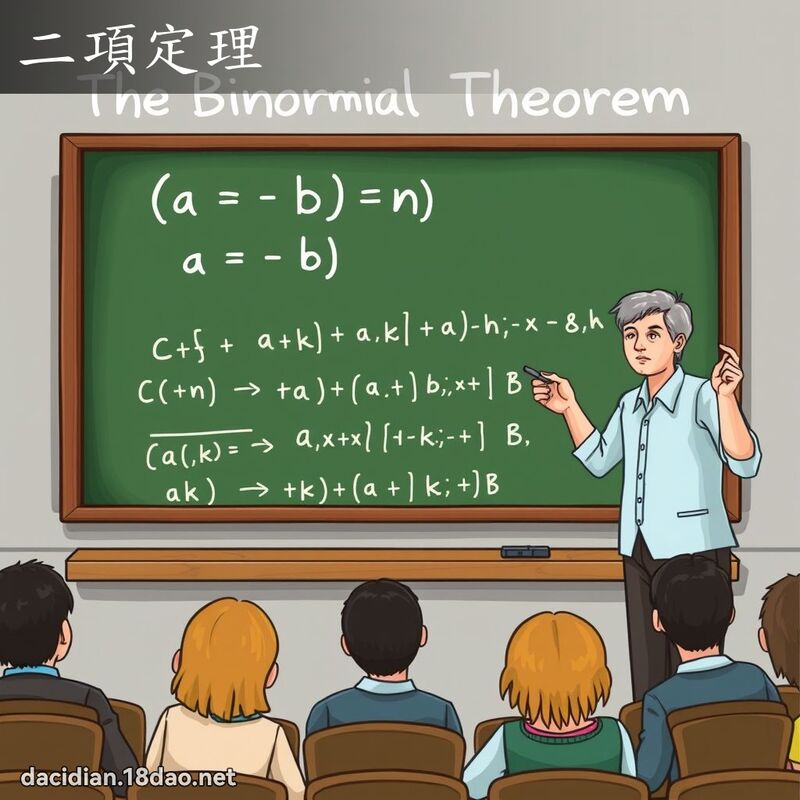 二項定理 - 國語大辭典配圖