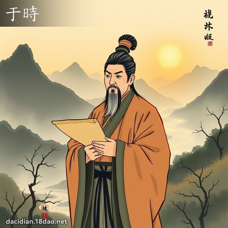于時 - 國語大辭典配圖