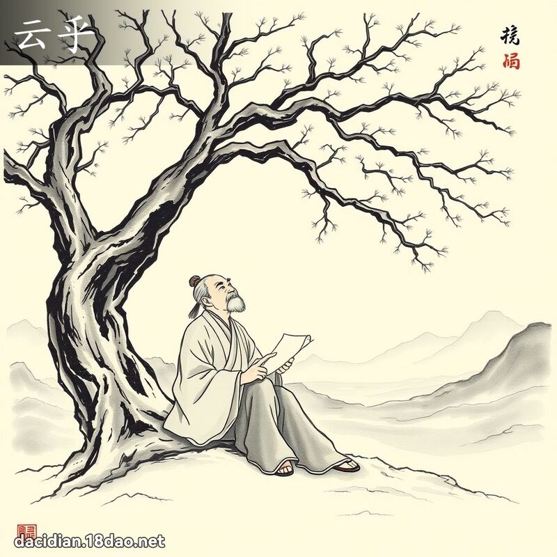 云乎 - 國語大辭典配圖
