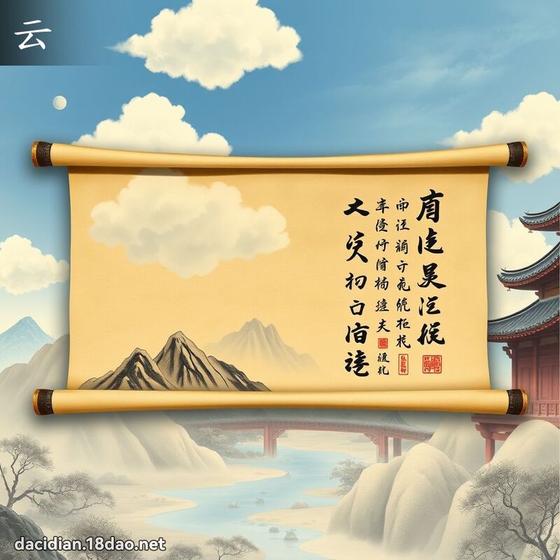 云 - 国语大辞典配图