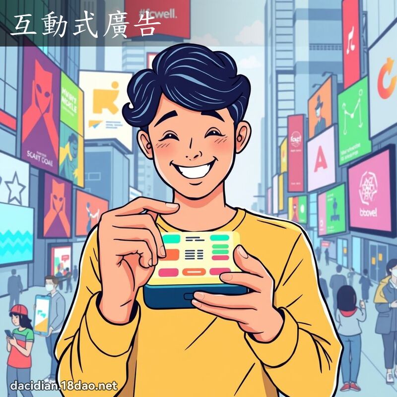 互動式廣告 - 國語大辭典配圖