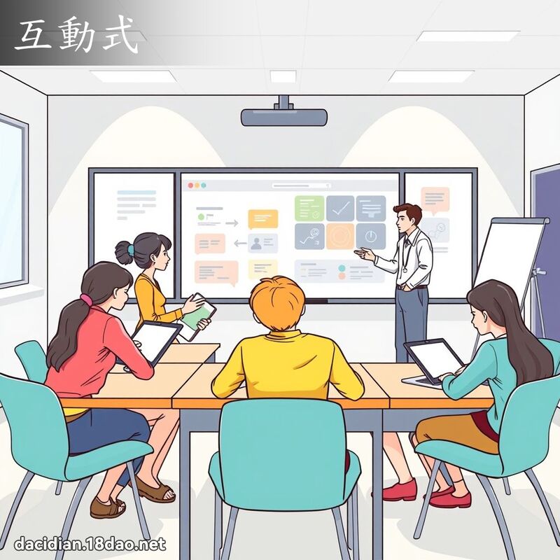 互動式 - 國語大辭典配圖