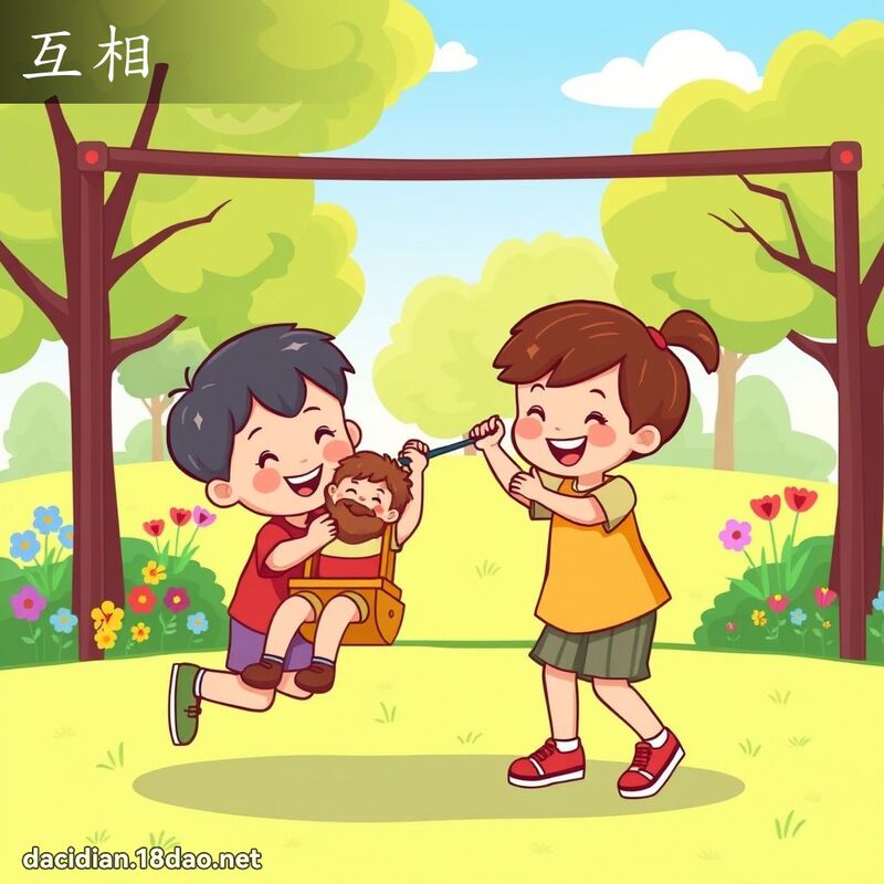 互相 - 國語大辭典配圖