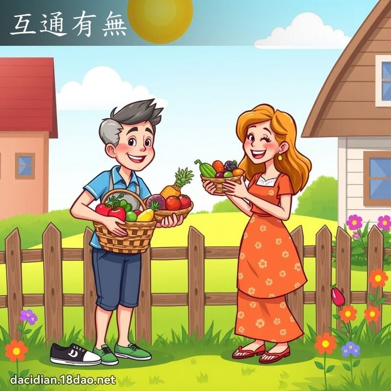 互通有無 - 國語大辭典配圖