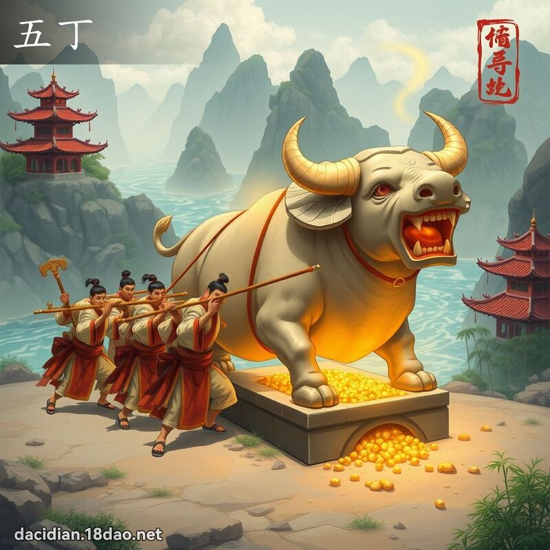 五丁 - 國語大辭典配圖