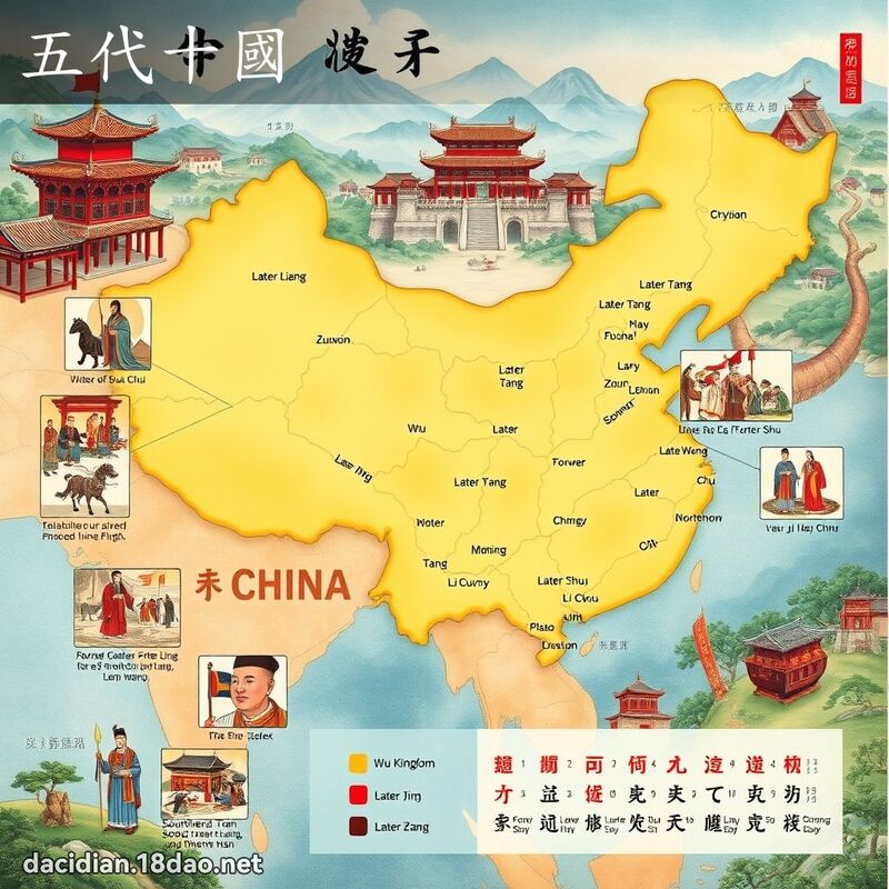 五代十國 - 國語大辭典配圖