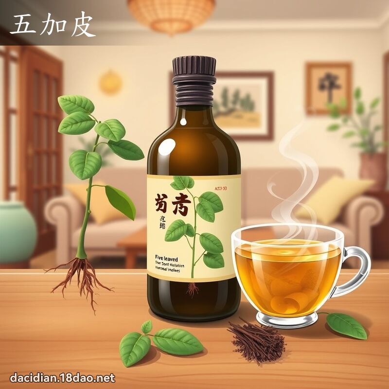 五加皮 - 国语大辞典配图