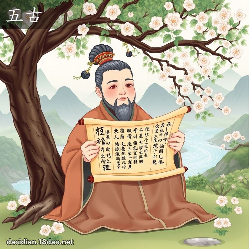 五古 - 國語大辭典配圖