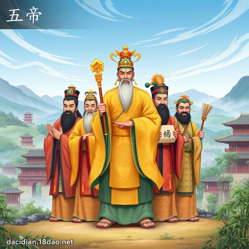 五帝 - 国语大辞典配图