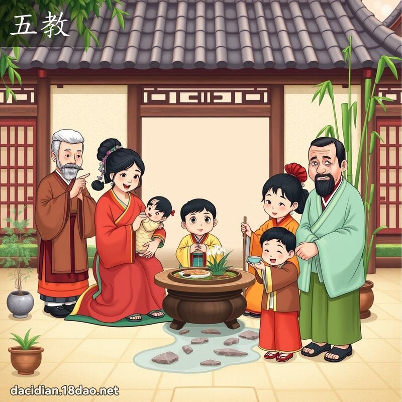 五教 - 國語大辭典配圖