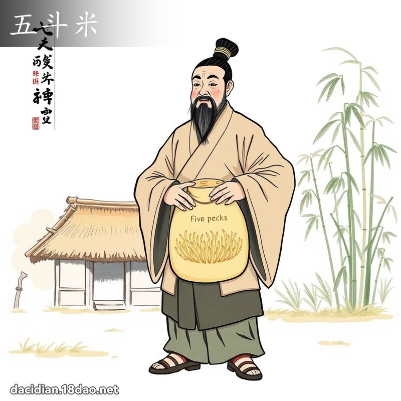 五斗米 - 国语大辞典配图