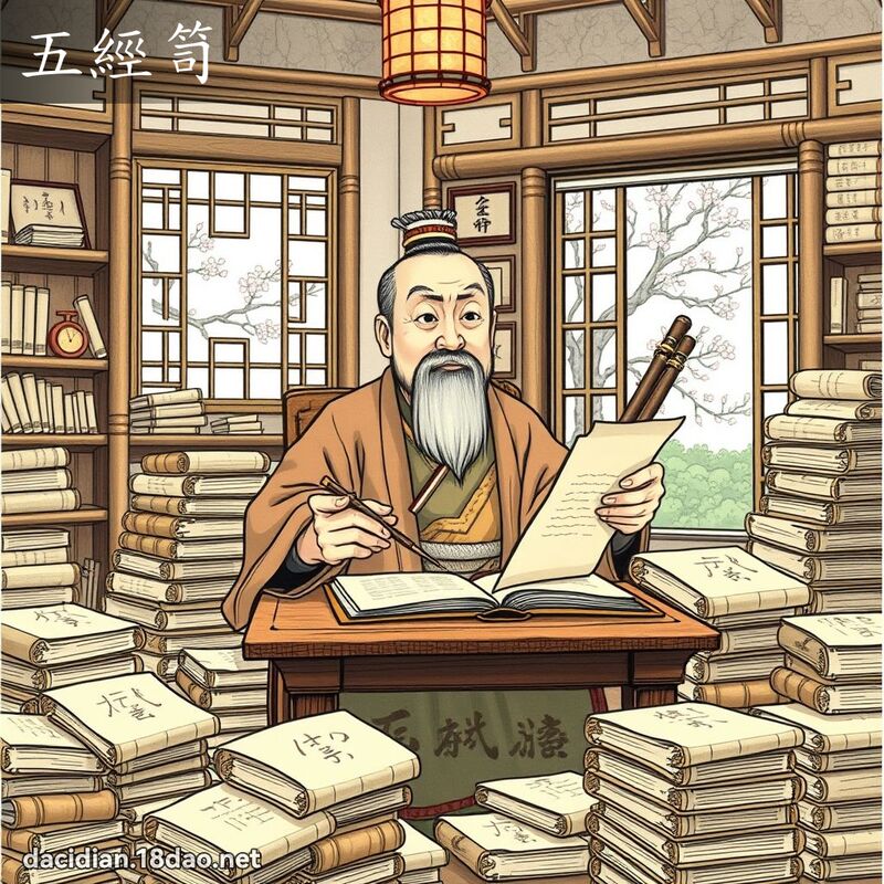五经笥 - 国语大辞典配图