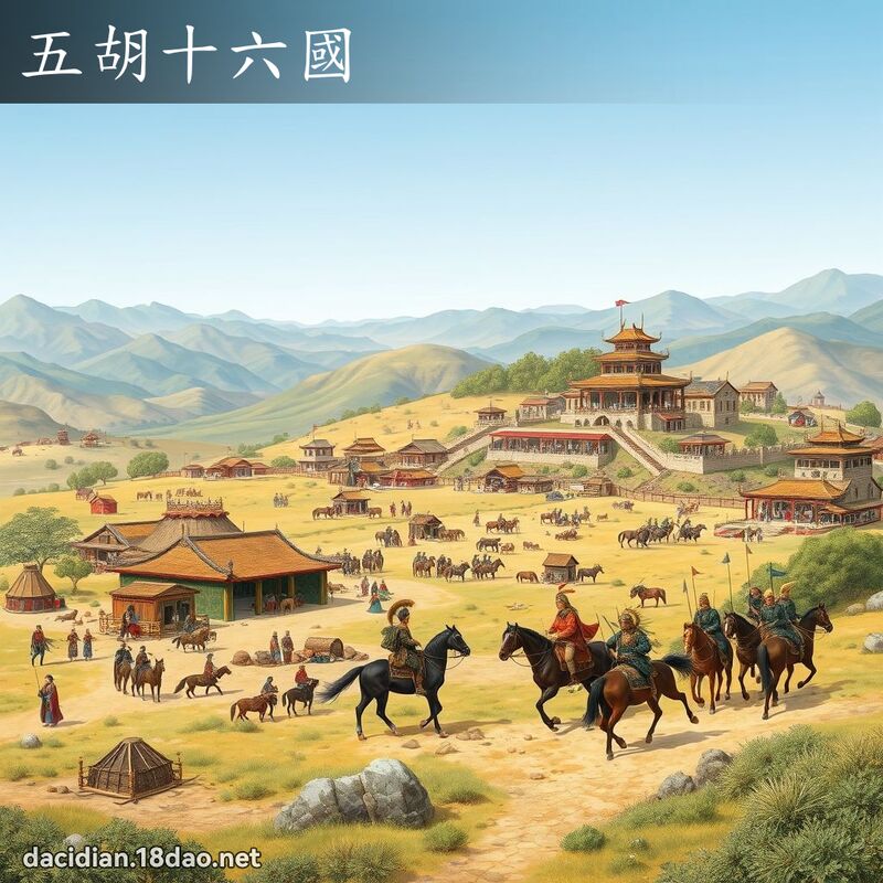 五胡十六國 - 國語大辭典配圖
