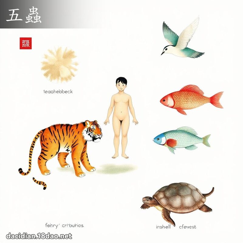 五虫 - 国语大辞典配图