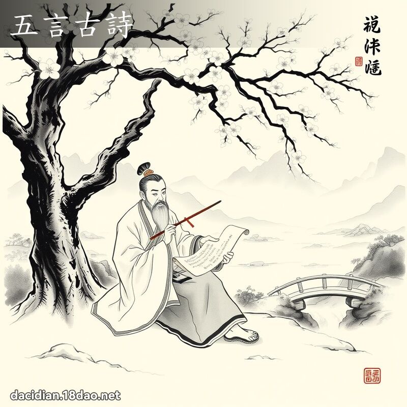 五言古詩 - 國語大辭典配圖