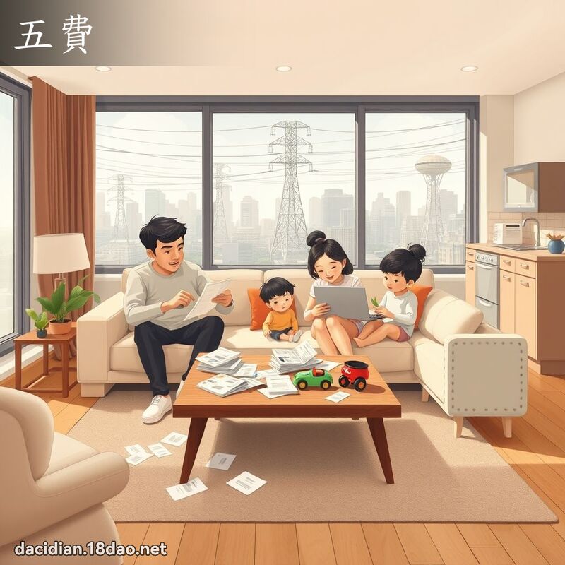 五费 - 国语大辞典配图