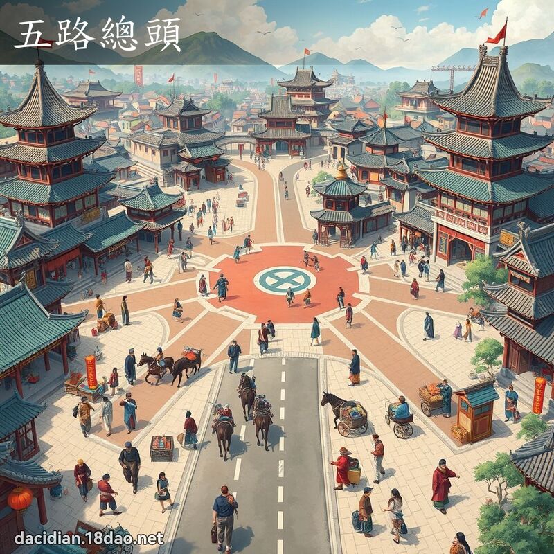 五路总头 - 国语大辞典配图