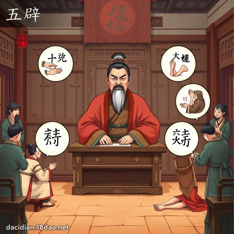 五辟 - 国语大辞典配图